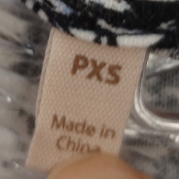 Soft Surroundings Navy Floral Linen-Blend Shirt Dress - Picture 3 of 10